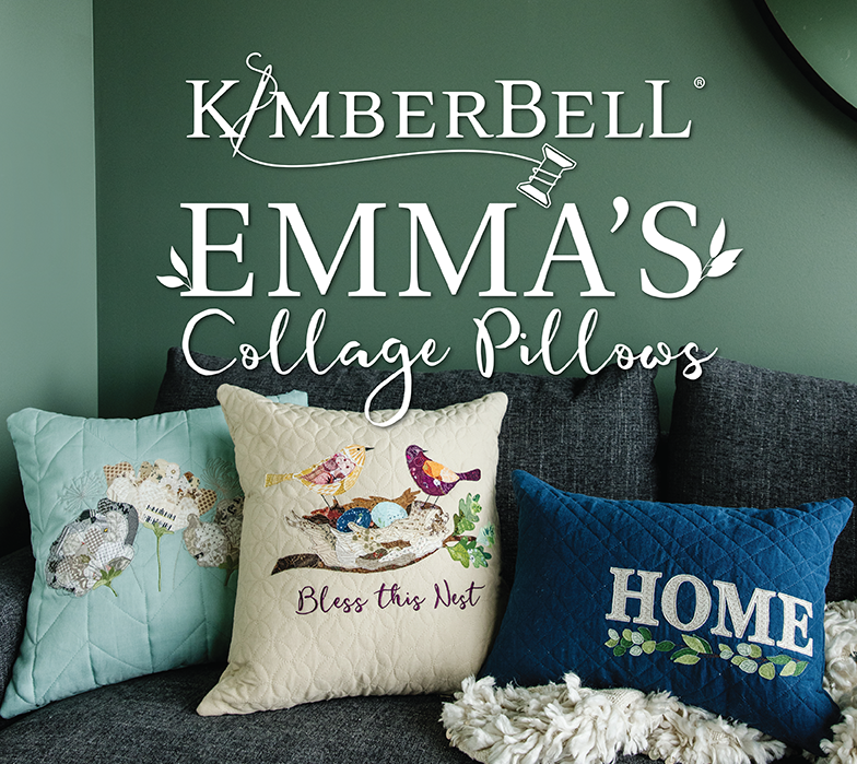 Emma's Collage Pillows Cactus Quilting LLC